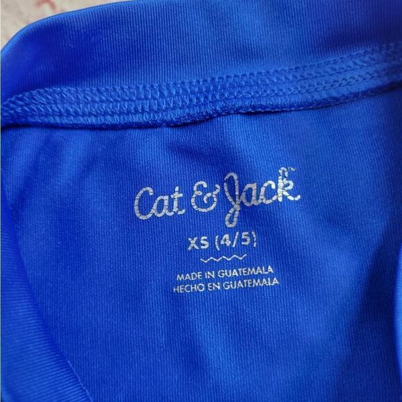 Cat & Jack shark rashguard XS4/5 - Picture 3 of 4